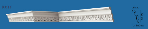 Карниз Модус Декор К011 Карниз Modus Decor К011